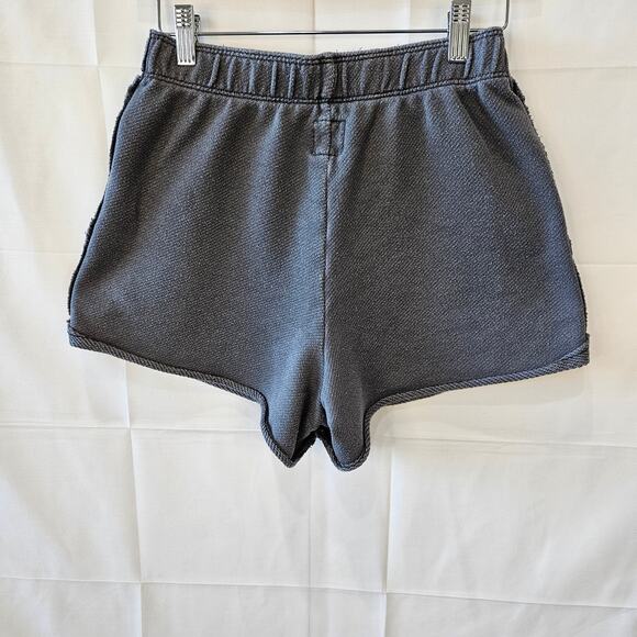 Aerie Terry Knit Gray High Rise Gym Exercise Shorts Size XS - Picture 6 of 9